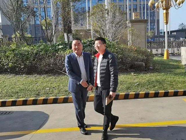 新春伊始，，龙湾区空港管委会向导率队莅临集团走访慰问